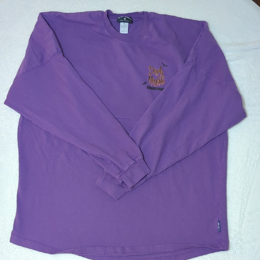 Hersheypark Dark Nights Spirit Jersey Tee Size Large